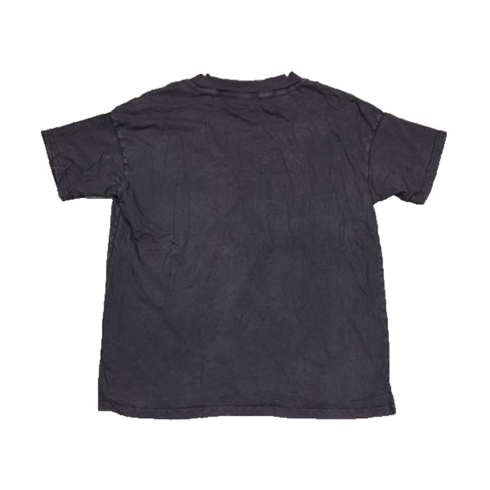 Aerie Extreme V-Neck Y2K Oversized Boyfriend T-Shirt Black Small A004634 - Picture 10 of 11